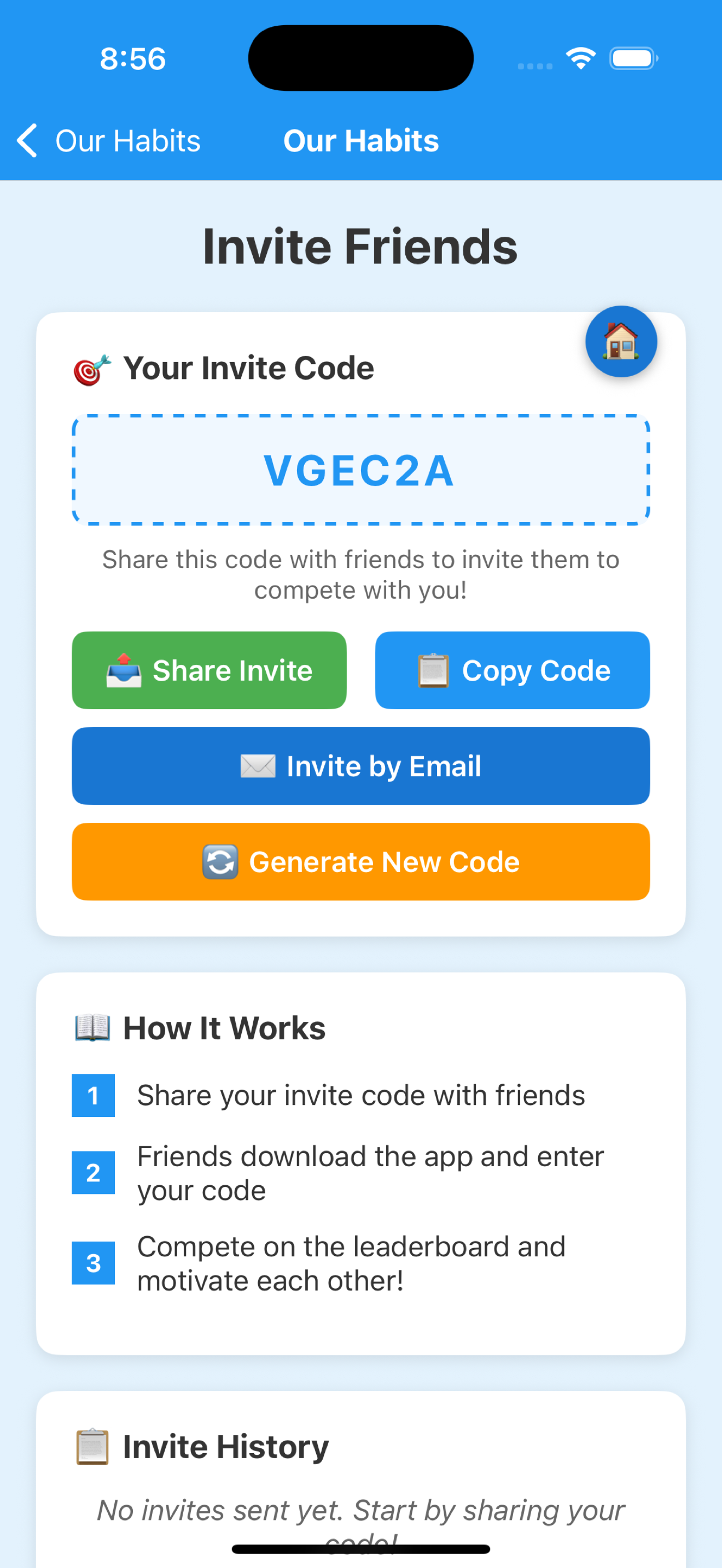 Invite Friends